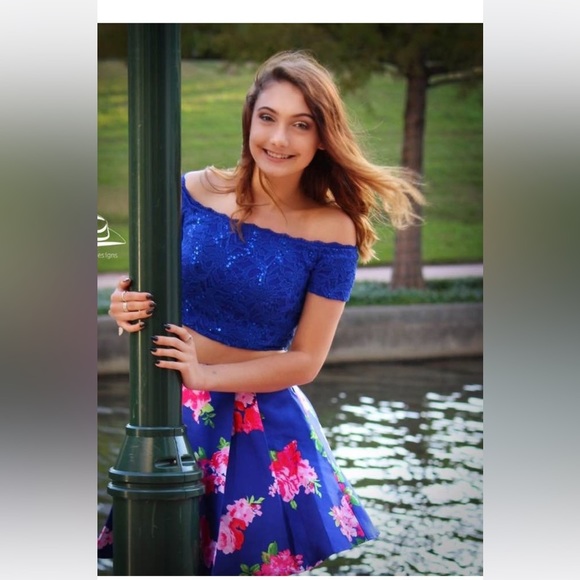 B Darlin Dresses & Skirts - Royal blue homecoming/banquet dress